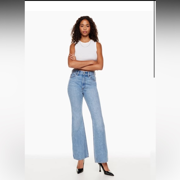 Denim Forum Marlene 60s Flare 31W 30L - Picture 5 of 5